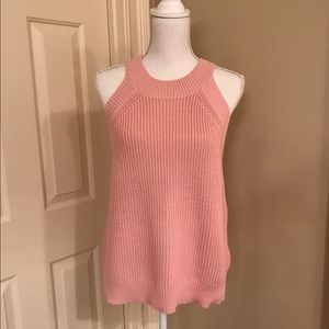 Ann Taylor Loft sleeveless ribbed sweater